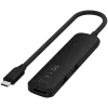 Hub de interfaz Satechi ST-P4SK USB Type-C 10000 Mbit/s negro