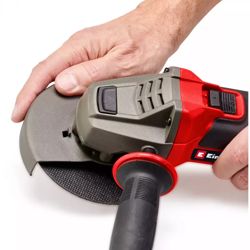 Amoladora angular TE-AG 125/1010 (rojo/negro, 1.010 vatios)