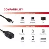 Cable USB Equip 133347 USB 3.2 Gen 1 (3.1 Gen 1) 10 m USB A negro