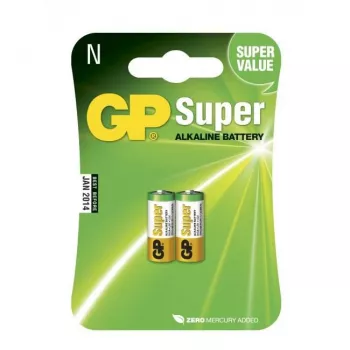Pila GP Battery Super GP910A LR01 Lady N Alcalina 1,5 V 2 uds.