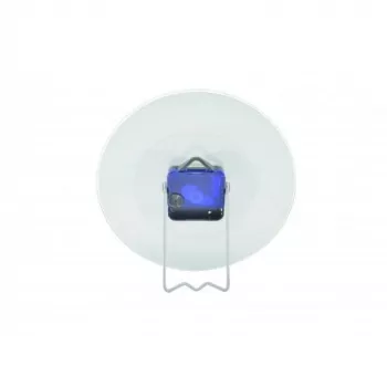 Reloj NeXtime 5172 Little Disco, Ø20 cm, pared, plata