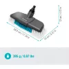 Gardena | Cepillo de lavado Cleansystem para superficies grandes resistentes a rayaduras, duro | 18816-20