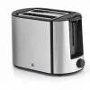 Tostadora WMF Bueno Pro 6 — 2 rebanadas, 870 W, plata/negra