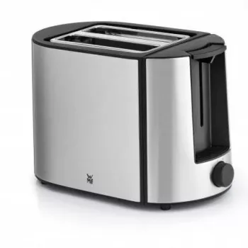 Tostadora WMF Bueno Pro 6 — 2 rebanadas, 870 W, plata/negra