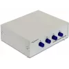 Conmutador serie manual RS-232 de 4 puertos DeLOCK 87589