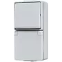 JUNG 676 W - Interruptor basculante - blanco - 250 V - 10 A - 70 mm - 47 mm
