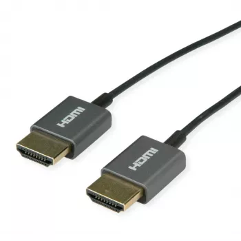 ROLINE cable coaxial HDMI ultrafino 8K60 ST/ST - cable - digital/pantalla/vídeo (11.04.5937)