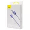 Cable Baseus Crystal Shine USB a Lightning, 2,4A, 2m (lila)