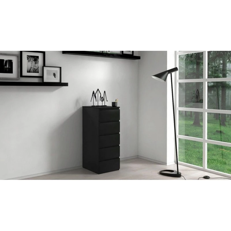 Cómoda Topeshop W5 CZERŃ