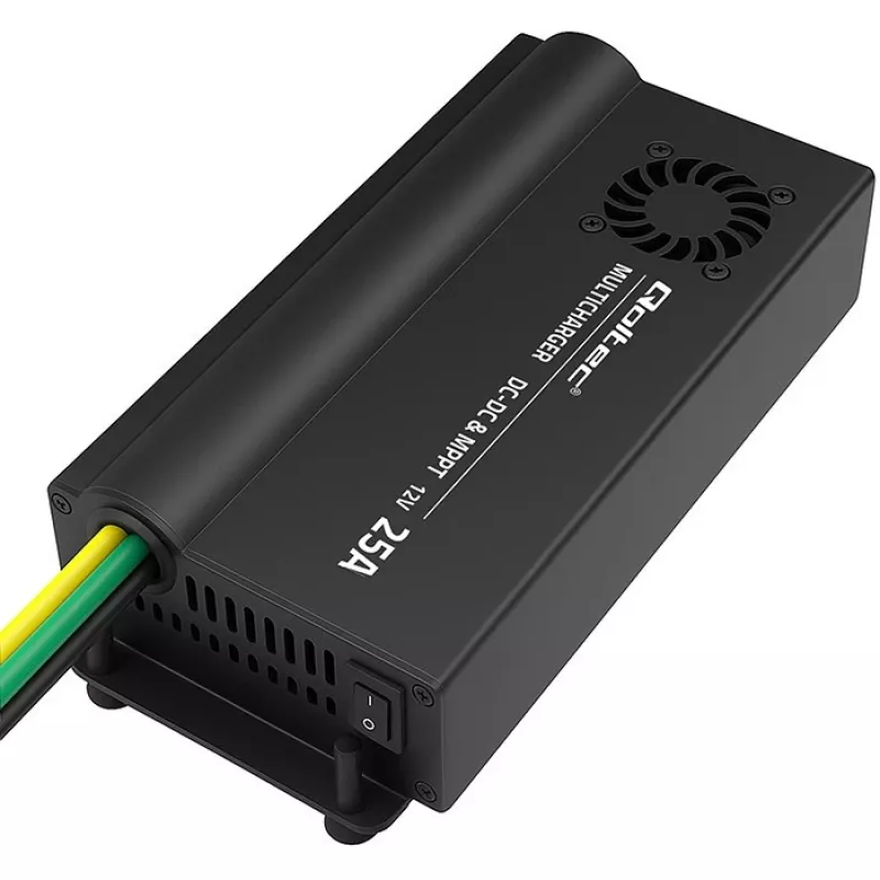 Cargador de coche DC-DC 12V con regulación MPPT 25A