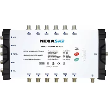 Multiswitch de satélite Megasat 0600205