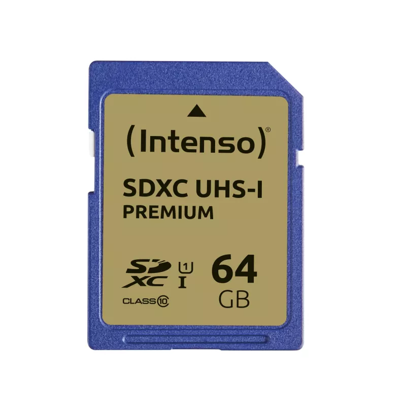 Intenso tarjeta de memoria 64 GB SDXC UHS-I Class 10 3421490