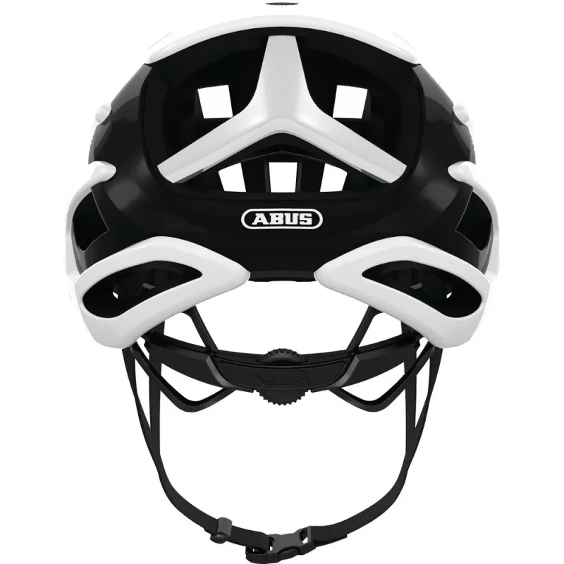 Casco de media concha ABUS AirBreaker negro blanco construcción In-Mold