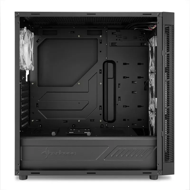 Sharkoon TG5 Pro RGB torre Midi negra