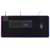 Deltaco GAM-092 - negro - monocromo - neopreno - USB - alfombrilla de ratón gaming