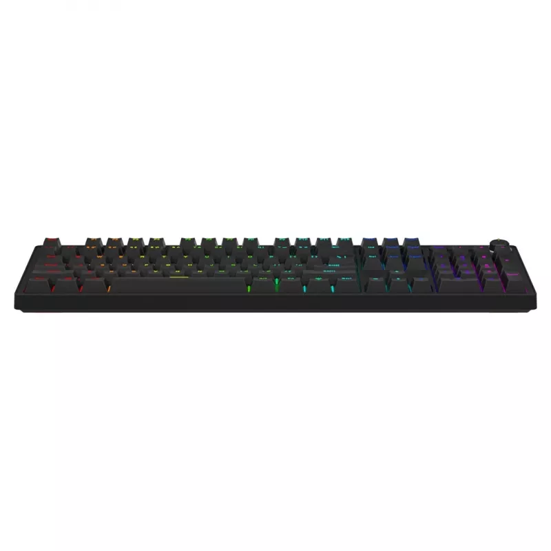 SAVIO STYX teclado mecánico gaming, Outemu Blue, Hot-Swap, RGB, USB, distribución US, tamaño completo, negro