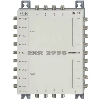 Multiconmutador de satélite Kathrein EXR 2998