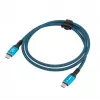 Cable USB-C a USB-C LANBERG CA-CMCM-45CU-0020-BK, 240 W PD, 8K@60Hz, 2,0 m
