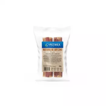 Snacks masticables para perros PETMEX pene de ternera cortado 12 cm 2 uds.