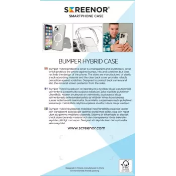 Screenor Bumper iPhone 17 Air MagSafe transparente
