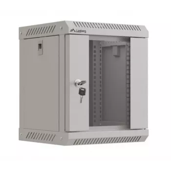 Armario de montaje en pared Lanberg WF11-3306-10S 6U 30 kg gris