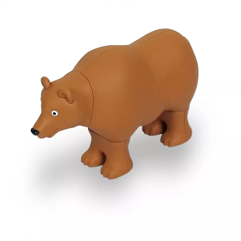 Set magnético de mini animales MALIK 62343 — set de juguete magnético de animales del bosque para niños pequeños