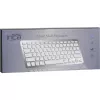 Teclado inalámbrico Inca IBK-569BT Bluetooth 78 teclas Metallic Plata