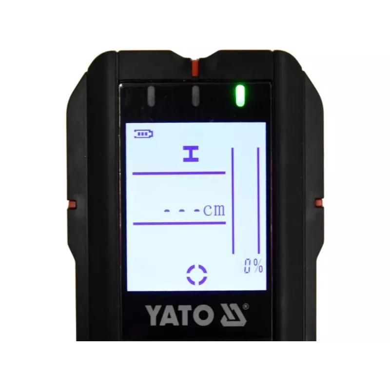Detector de metales Yato YT-73138 profundidad de búsqueda 0,12 m pantalla LCD