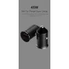 Cargador de coche Orsen C8 45W — 45W USB-C PD carga rápida, negro