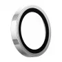 Cristal de cámara Torras Lensguard para iPhone 16 Pro (gris)