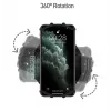 Brazalete deportivo Tellur A100 para smartphone, negro, ajustable, talla universal