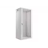 Armario rack Lanberg WF01-6427-10S 27U de pared blanco