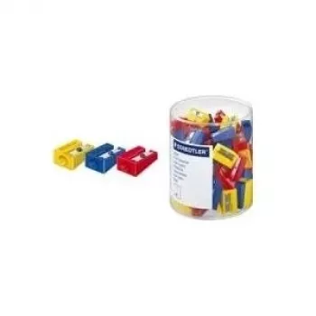 Sacapuntas manual Staedtler 510 50 multicolor