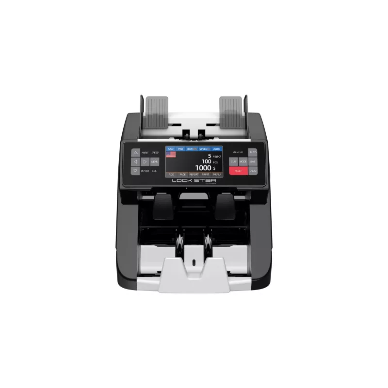 Contador de billetes Extralink X-1000 UV IR MG — Contador de billetes multdivisa con detección UV e IR