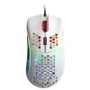Glorious Model D ratón gaming - blanco, brillante + Grip Tape - negro