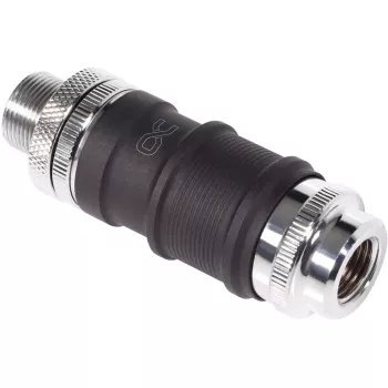 Set de desconexión rápida Alphacool BLH1A IG-IG con conexión Schott – par de acoplamientos rápidos para conexiones G½/G1/4