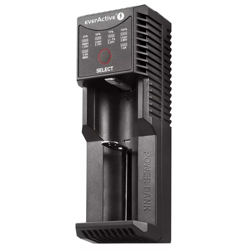 everActive UC-100C cargador universal de baterías con función power bank, USB-C