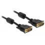 Cable DVI DeLOCK 83189 1 m DVI-D negro