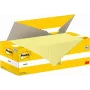 Post-It 654-CY-VP24 Notas adhesivas cuadradas amarillas 100 hojas (654-CY-VP24)