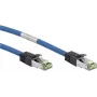 Cable de red Goobay CAT 8.1, S/FTP (PiMF), azul, 25 m - LSZH libre de halógenos, cobre AWG 24 (55120)