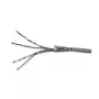 Wentronic Goobay cable de red CAT 5e, SF/UTP, gris, 100 m - mezcla de cobre CCA, AWG 24/1 (sólido), PVC (68709)