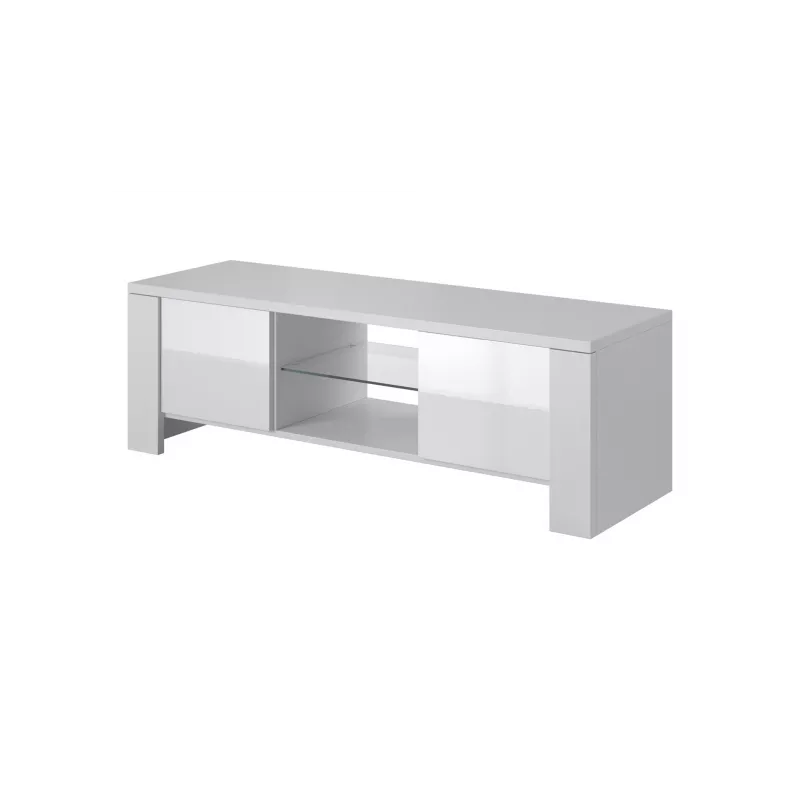 Soporte de TV Cama WEST 42/130/42 blanco/blanco brillante