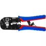 Alicate crimpador de cables Knipex 97 51 13 negro, azul, rojo