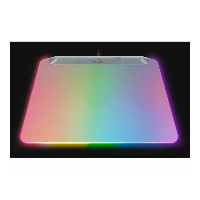 Alfombrilla gaming Razer Firefly V2 Pro White – retroiluminación RGB, alimentación USB, base antideslizante