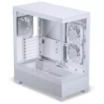 Caja de PC PHANTEKS XT View Matrix, torre Midi, E-ATX, cristal templado, Matrix LED - blanca (PH-XT523VM1_DWT01)