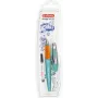 Pluma estilográfica Herlitz my.pen sistema de carga por cartucho naranja turquesa