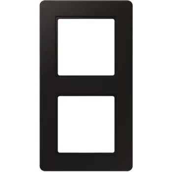 JUNG AF582BFSWM A flow Marco doble para cajas empotradas