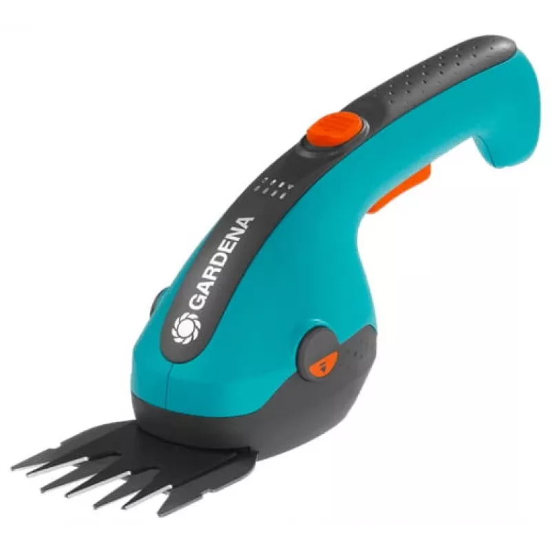 Tijera cortacésped a batería ClassicCut Li 3,6 voltios turquesa negra batería de litio-ion 2,5 Ah
