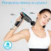 Pistola de masaje Extralink MSG-02-LITE 3200 rpm 6 accesorios
