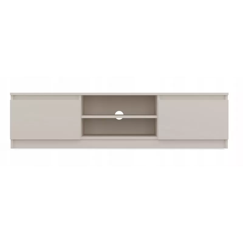 Mueble de TV MALWA 140 de top e shop — 1400×400×360 mm, laminado cashmere, 2 puertas, 1 estante